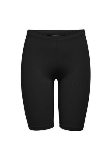 Only Kadın Yüksek Bel Siyah Kısa Tayt - 15174969 001