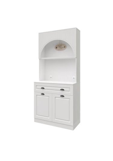 Guneystore Armoni Black Mini Kahve Köşesi Komple Mdf Beyaz