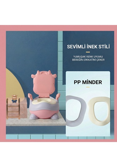 Tuvalet Eğitici Lazımlık - Pembe