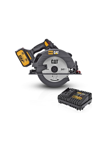 Cat DX53 18 Volt 4.0 AH 185 MM Kömürsüz Profesyonel Daire Testere