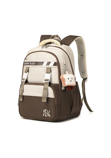 Tenfowee Suya Dayanıklı Kadın Çantası, Vintage Çiçek Desenli Hafif Sırt Çantası, Omuz Dostu Tasarım Çok Renkli