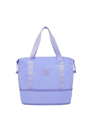 U.s. Polo Assn. U.s. Polo Assn 24000 Anne Bebek Bakım Çantası İç Çantalı Genişleyebilir Omuz Çantası Günlük Kol Çanta Lila-1507 Lila