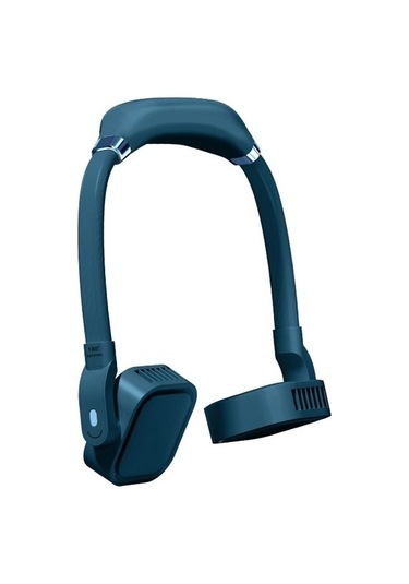 G2 Asılı Boyun Fan Açık Öğrenci Sporları Mini Usb Sessiz Fan 4000mah Gece Yeşil 5480 Beyaz