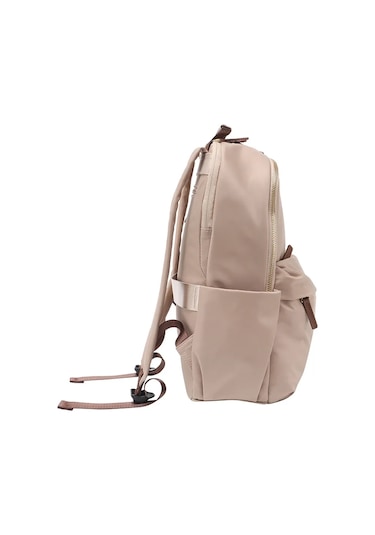 Daniele Patrici Şehir A4 Kumaş Sırt Çantası 463477587 Bej