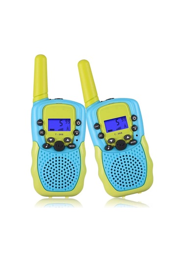 Lemestar Çocuklar İçin Renkli Telsiz İletişim Cihazı, 8-22 Kanal, 3-5 Km Menzil, 4xaaa Pil İle