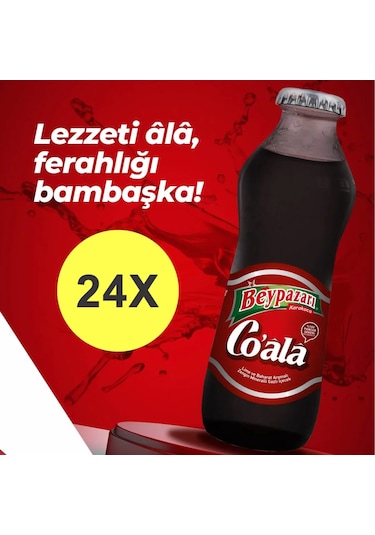Beypazarı Co Ala Lime Ve Baharat Aromalı Maden Suyu 200 Ml X 24 Adet