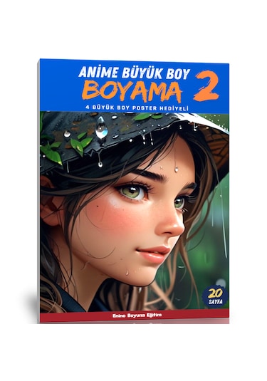Anime Boyama Kitabı-2 Büyük Boy