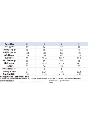 Kadınlar İçin Rahat, Bol Kesimli, Kadife Uzun Kollu Ceket Siyah