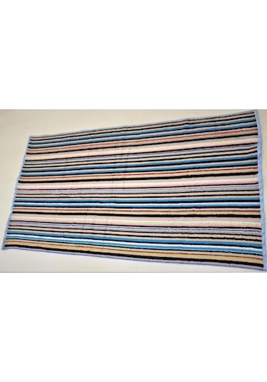 Çizgi Desenli Banyo Havlusu %100 Pamuklu 70x140 Cm