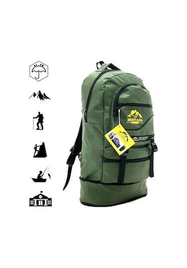 NEWFULL OUTDOOR DAĞCI SIRT ÇANTASI HAKİ Haki