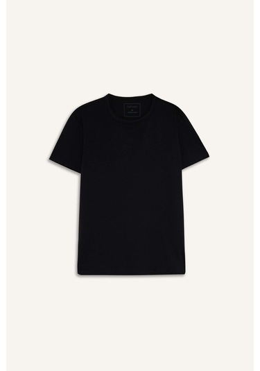 Defacto Slim Fit Dar Kesim Bisiklet Yaka Üst L4885az25aubk27 Siyah