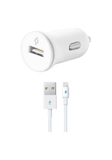 Ttec 2ckc752b 1a 5w Araç Şarj Cihazı 1 Metre Beyaz