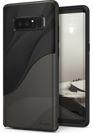 Ringke Wave Galaxy Note 8 İle Uyumlu Kılıf Metallic Chrome