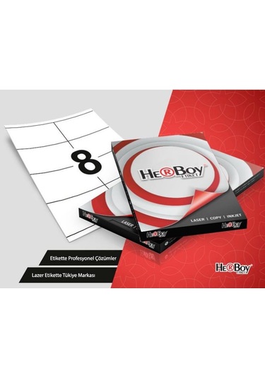 Herboy Laser Etiket 100 Yp 105x70 Laser-copy-ınkjet Hb-1208