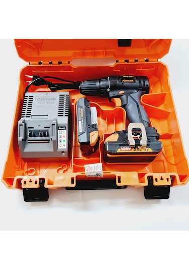 Aimsak AD418R 18V 2.5A Akülü Vidalama Makinesi
