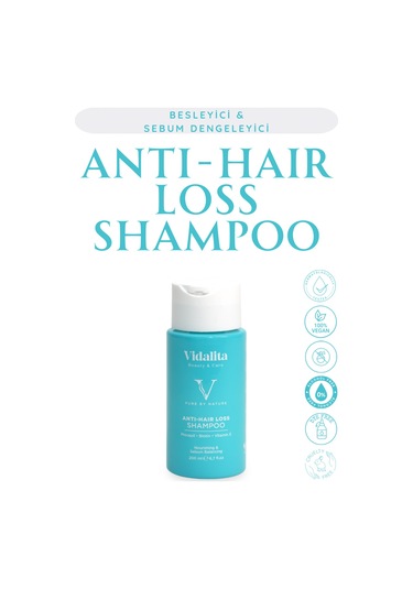 Vidalita Beauty & Care Saç Dökülmesine Karşı Şampuan 200 ML