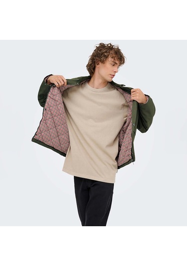 Only & Sons Kosmo Erkek Yeşil Ceket 22034856-on Yeşil