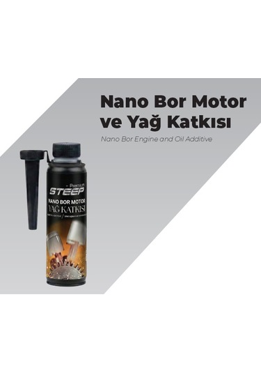 Steep Nano Bor Motor Ve Yağ Katkısı 300 Ml
