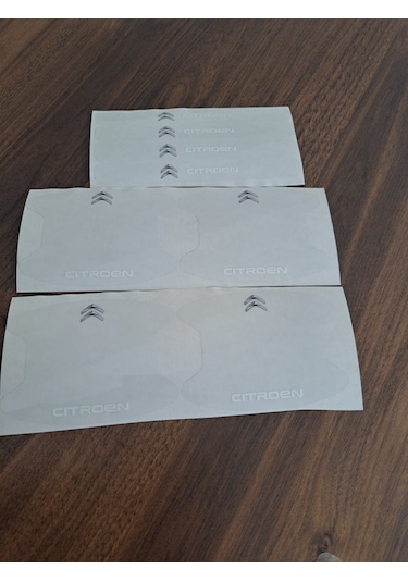 Citroen Marka Araçlar İçin Kapı Kolu Çizik Önleyici 8'li Set