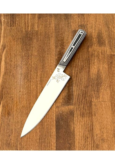 Şef Bıçağı Profesyonel El Yapımı Özel Üretim Bıçak Hgns038