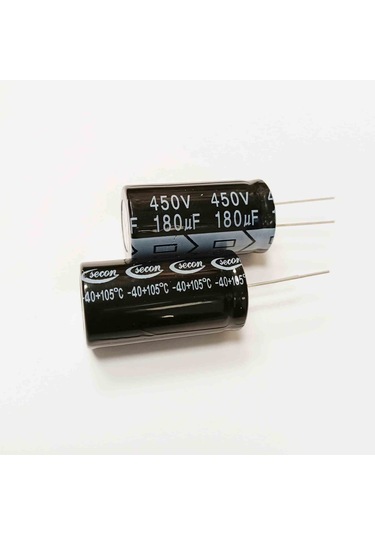180mf 450v 105 22x40mm Secon Tel Ayaklı 3 Adet
