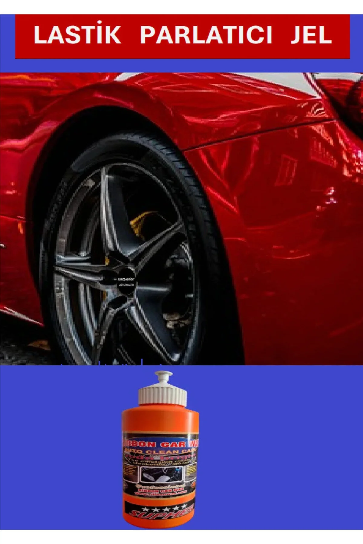 Rb Roda Brıght Lastik Parlatıcı Jel 1 Lt