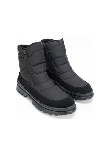 Othree Erkek Deri & Tekstil Siyah Kar Botu 1020 58403 Erk Bot Sk23/24 Black Siyah