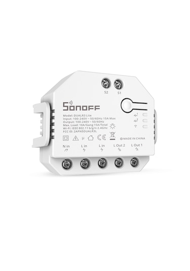 Sonoff Dual R3 Lite Akıllı Röle