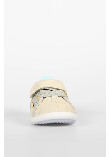 Vicco Curset Unisex Bebe Gri İlk Adım Ayakkabı Gri