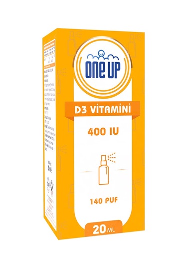 One Up D3 Vitamini 400 Iu 20 Ml Sprey & Damla Aromasiz