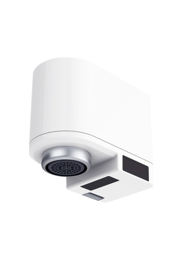 Lemestar Beyaz Akıllı Sensörlu Su Koruyucu - Yumruk Girişiyle Otomatik Su Akışı, 6 Ay Pil Ömrü, Mutfak/banyo Lavaboları İçin Kolay Kurulum, Taşma Korumalı Beyaz