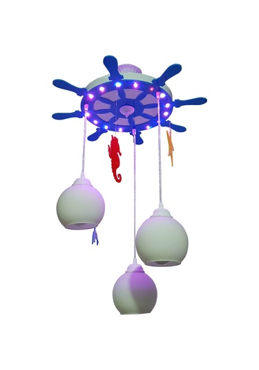 2M Çocuk Odası Led Avize 3'lü