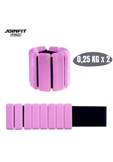 Joinfit El Ve Ayak İçin Bilek Ağırlığı 0,25 Kg 2 Adet Pembe
