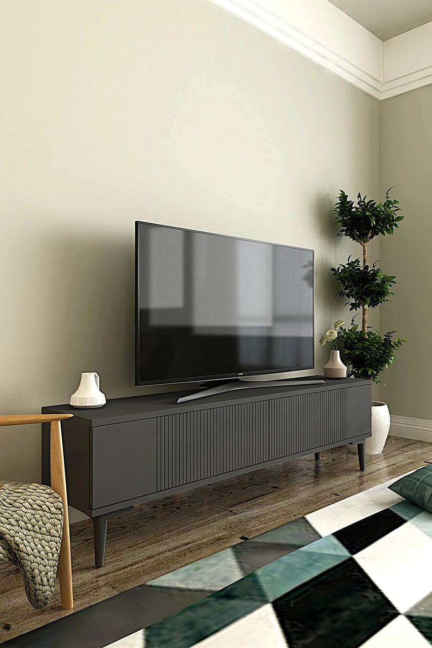 Tsa1203a - Corsatv120 Tv Stand, Tv Sehpası Antrasit 120cm Antrasit