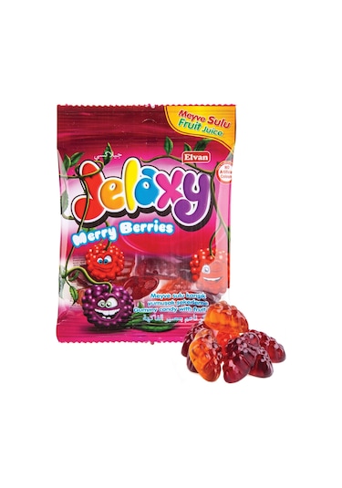 Jelaxy Salkım Böğürtlen 20 Gr. 24 Paket (1 Kutu)