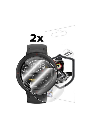 Ecr Huami Amazfit Verge Lite Akıllı Saat Ekran Koruyucu (2 Adet)