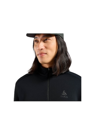 Odlo Odlo Essential Thermal Mid Layer 1/2 Zip Erkek Siyah Içlik Üst 6000 Siyah