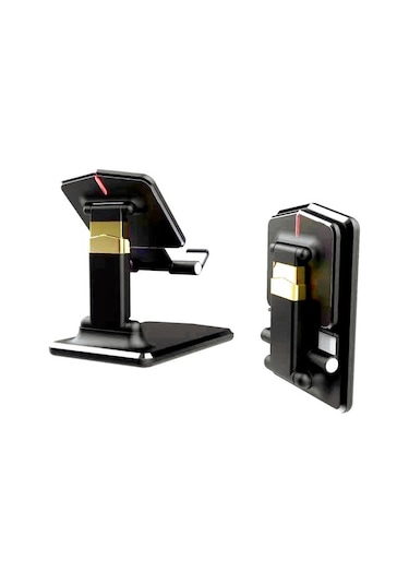 Joyhub Teleskopik Katlanır Taşınabilir Ofis Canlı Yayın Standı Siyah Siyah Torpido Üstü Msvbby