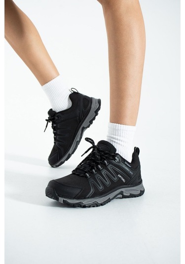 Hammer Jack Fresco Su Geçirmez Siyah Kadın Outdoor Ayakkabı 10120106-g Siyah