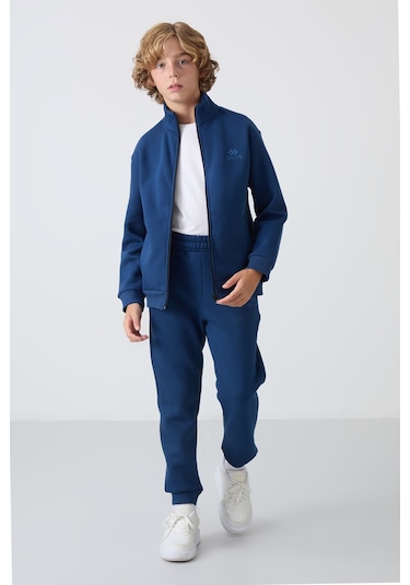 Tommy Life Parlament Pamuklu Kalın İçi Tüylü Yumuşak Dokulu Standart Fit Nakışlı Erkek Çocuk Eşofman Takım - 1 Parlement Mavisi Tommy Life Parlament Pamuklu Kalın İçi Tüylü Yumuşak Dokulu Standart Fit Nakışlı Erkek Çocuk Eşofman Takım - 1 Parlement Mavisi