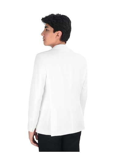 Cengiz İnler Armür Desen Slim Fit Erkek Ceket 001