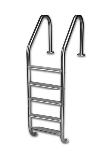 Havuz Merdiveni 304 Model Paslanmaz Çelik Cnc Kesimli 5 Ba N11.959