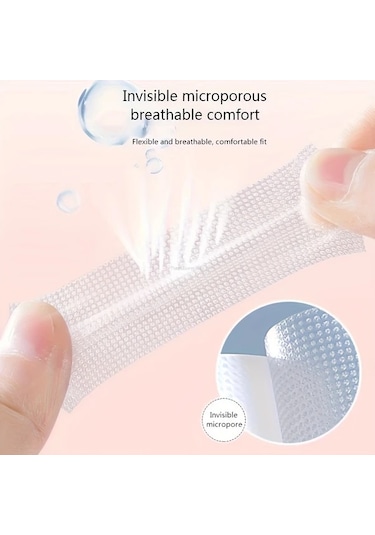 Gateesat 2 Adet 196.85 İnç Şeffaf Nasır Bantı, Ayak Ve Parmak Koruma, Esnek Ve Yeniden Kullanılabilir