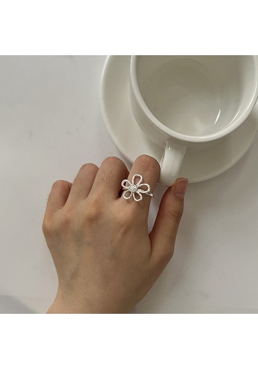 Kadınlar İçin Özel Olarak Tasarlanmış Benzersiz Düz Bantlı Yüzük No.83 Çok Renkli