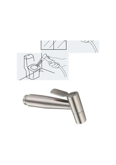 Joyhub Mingjin Shop2 Gösteri Tarzı Olarak Yenı Bide Püskürtücü Bide Musluklar Tuvalet El Spreyi Paslanmaz Çelik Bide Musluk Banyo Için El Püskürtücü Duş Başlığı Ccp8yj Beyaz