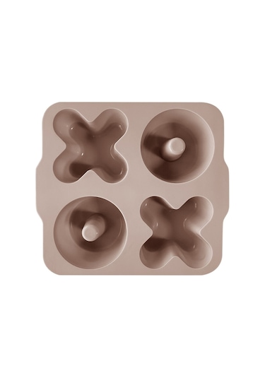 Oioi XoXo Kek & Muffin Kalıbı Bubble Beige / Powder Grey Çok Renkli