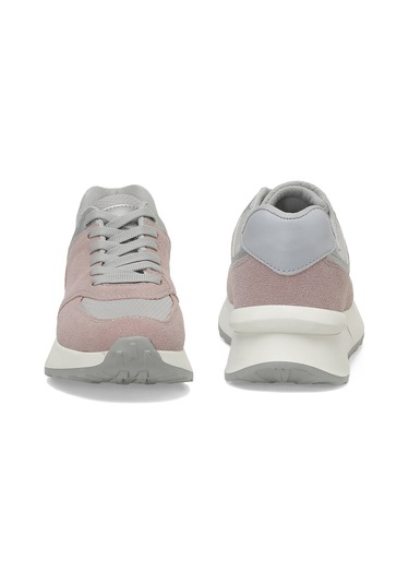 Butigo Perfa 3Pr Pudra Kadın Sneaker 101529537 Gri - Gümüş - Pembe