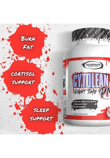 Gaspari Cytolean Nighttıme Pm Fat Burner Gaba+ksm66 Ginseng+ki
