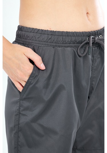 Fantasy Kadın Füme Cepli Hızlı Kuruyan Deniz Şortu Edy6110f Füme