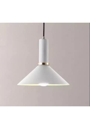 Rys Retro Metal Beyaz Dekoratif Rustik Kafe Mutfak Sarkıt Avize Ç (536631361)